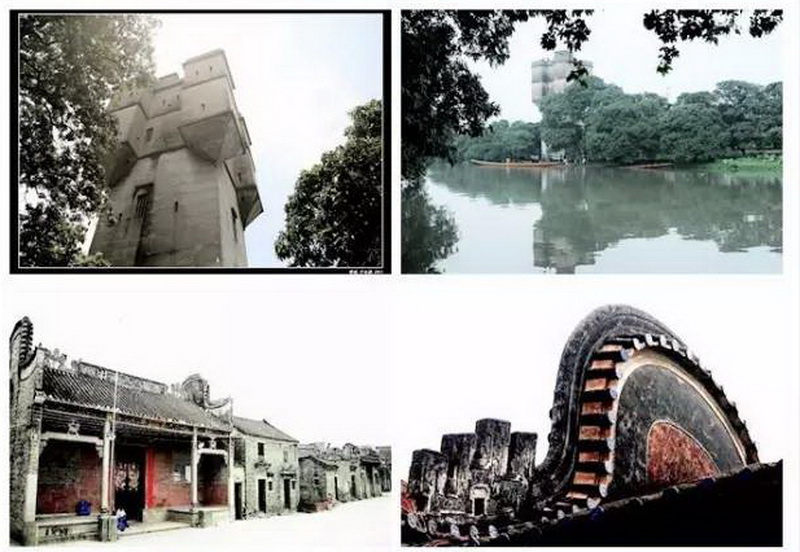 增城区瓜岭村有三宝:明清的古村落 广州唯一的水上碉楼 与辛亥同期的瓜洲小学