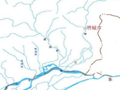 增城市境内河段和东江河流经情况的简介