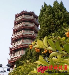 千年增江河畔的增城西山村南山凤塔