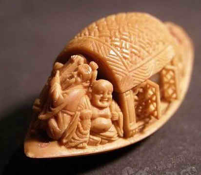 增城市新塘镇榄雕堪称南国艺苑的奇葩