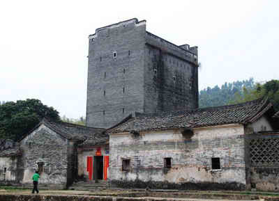 增城市派潭镇邓村石屋,古朴的山村风景画