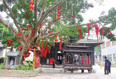 千年古刹展新貌的增城市荔城街万寿寺