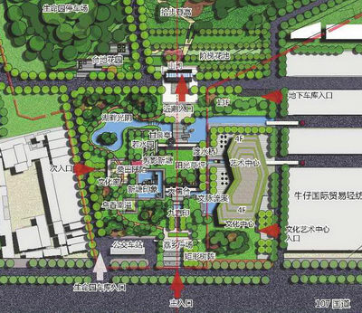 增城市新塘镇斥资5千万打造四望岗公园