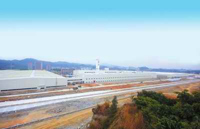 增城市的北汽广州公司 尽力避免水源,气体和噪音的污染