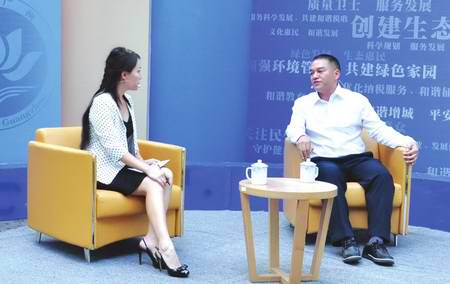 增城市增江街街张庆东做客“行风月月谈” 论道打造增江东岸经济板块