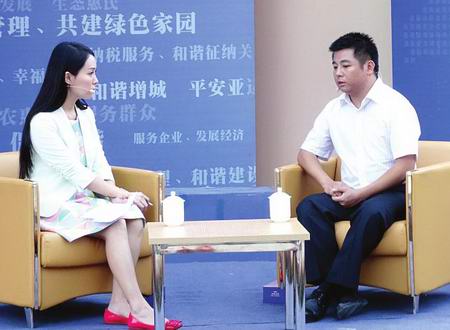 增城市正果镇长庄志辉做客“行风月月谈”节目  探讨打造绿色人文正果