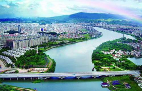 增城的教育和社保已与中心城区接轨 挂绿新城70%土地做生态涵养