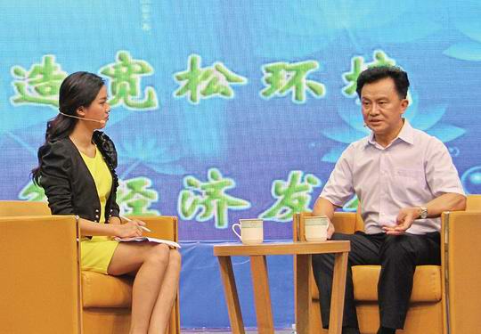 增城区市场监督管理局伍日帮做客电视节目 谈聚焦商事改革 强化监督