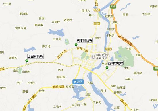 增城区朱村街和增江街两宅地单价双双破万 业界认为或致更严调控政策