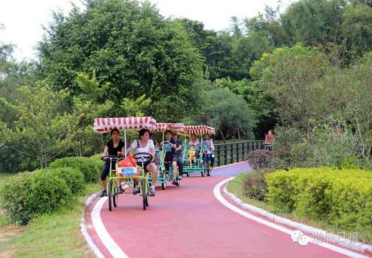 广州市多区深化生态治理 增城区两条绿道将建成 升级旧绿道20公里