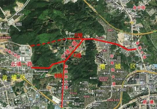 增城区黄埔合作共建宁埔大道 云埔工业区与新塘间将新增6车道公路