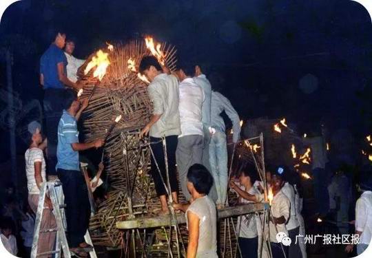 增城区石滩镇麻车村的舞火狗:由明朝瘟疫而来 寄托村民美好愿景的独特民俗