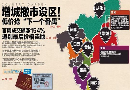 解构增城动力和未来:经济发展 产业布局 交通旅游 教育医疗等都有大发展