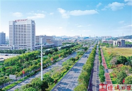 增城开发区向"全国百强"大跨步迈进 南香山下崛起现代产业新城