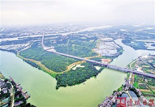 广州市增城区加强多地联动 全面落实河(湖)长制  大力提升东江北干流水质