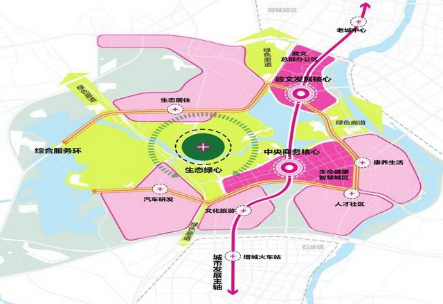荔湖新城规划重磅发布 塑造未来新格局 增城中心城市空间综合价值再升级