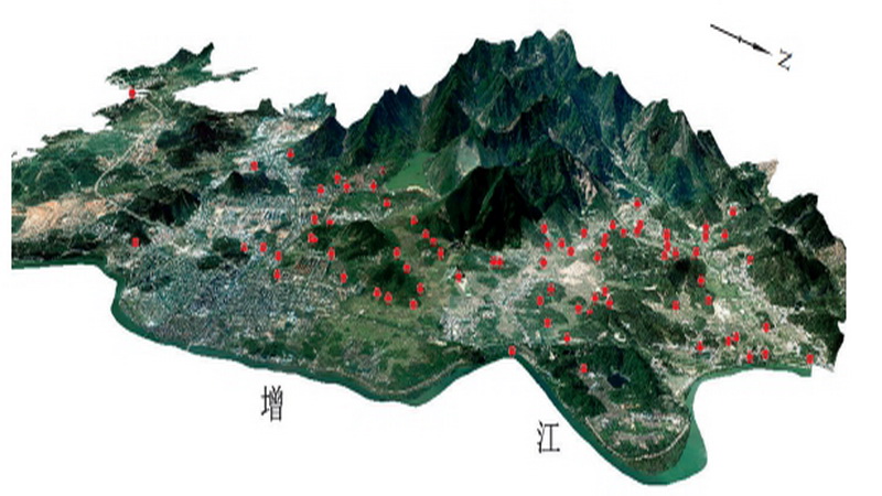 广州文物考古院依托地理信息系统 建立增城区增江流域地下文物数据库