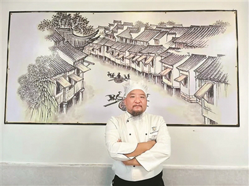 增城区正果镇老街“水上人家”餐馆的石浴胜 让疍家文化在乡村美味中传承