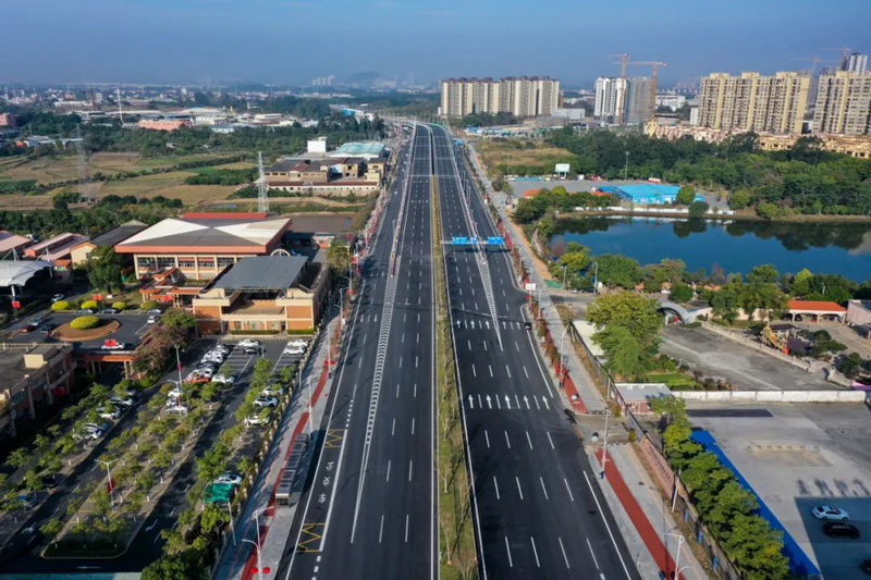“三个度”见证广州增城交通翻天覆地 29个交通项目加快建设 畅通居民出行