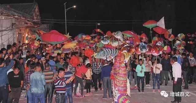 根植增城区派潭镇超300年的传统客家习俗舞渔灯 将被打造特色民俗旅游文化精品