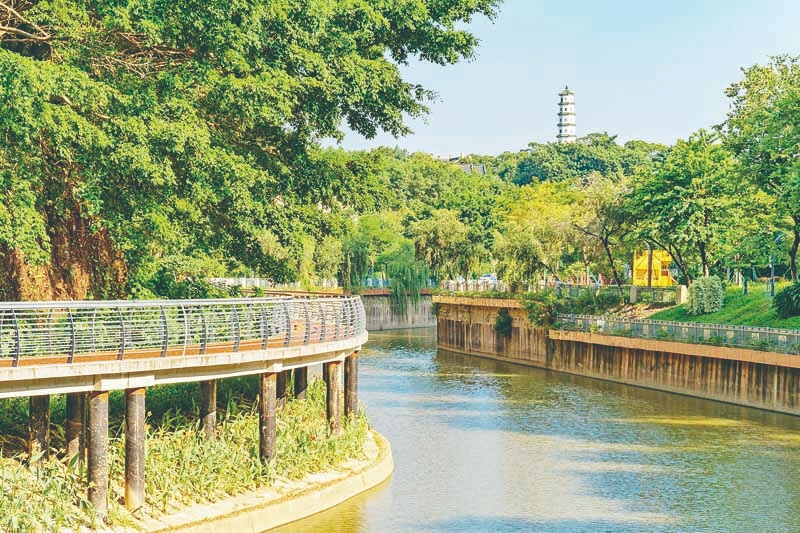 美丽嬗变:广州市增城区荔城街百花涌 从黑臭河涌到生态碧道 生态画卷跃然眼前