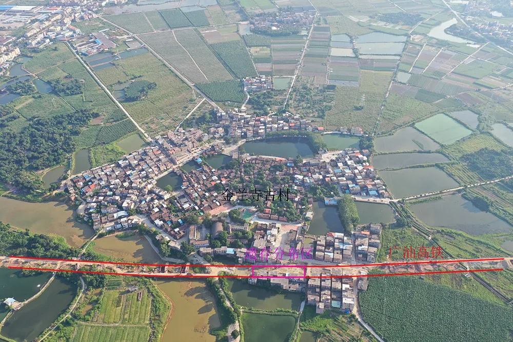 广州市增城区石滩镇金兰寺村的"贝丘遗址”在岭南的波光云影中焕发出别样的光彩